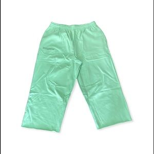 NWT Pangaia organic cotton cropped track pants